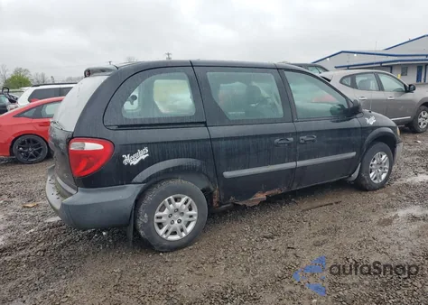 2007 Dodge Caravan Se z USA, uszkodzony, nr VIN 1D4GP25R97B220963